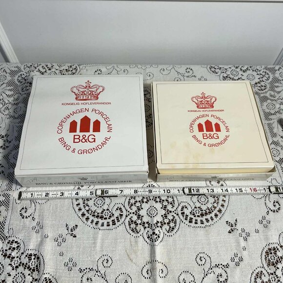 Vintage Bing & Grondahl Jule After Christmas Plates - Picture 8 of 8